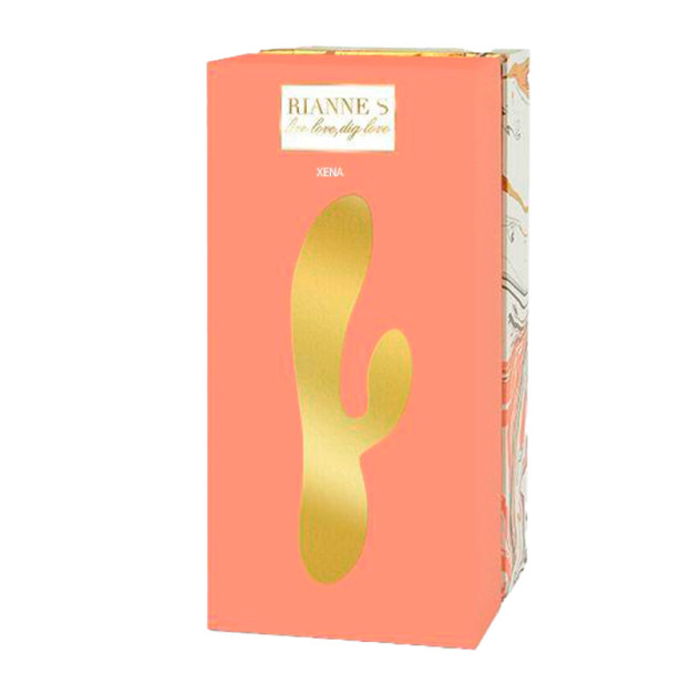 Вібратор-кролик Rianne S Xena Peach Coral