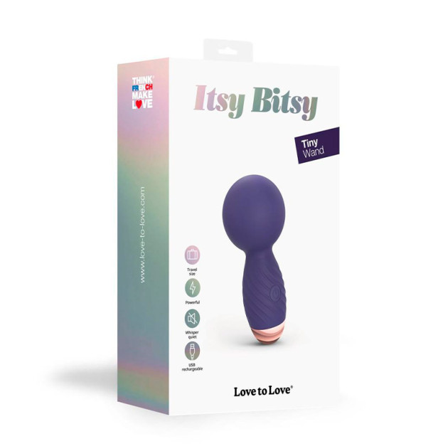 Мінівібромасажер Love To Love Itsy Bitsy – Midnight Indigo