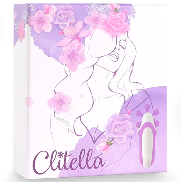 Стимулятор с имитацией оральных ласк FeelzToys - Clitella Oral Clitoral Stimulator Purple