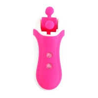 Стимулятор з імітацією оральних пестощів FeelzToys - Clitella Oral Clitoral Stimulator Pink