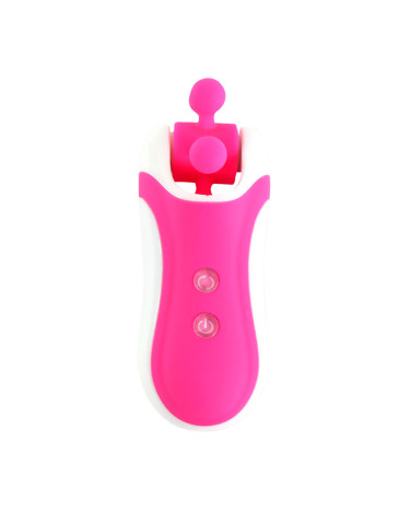 Стимулятор з імітацією оральних пестощів FeelzToys - Clitella Oral Clitoral Stimulator Pink