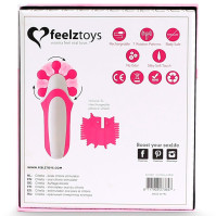 Стимулятор з імітацією оральних пестощів FeelzToys - Clitella Oral Clitoral Stimulator Pink