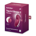 Вібратор Satisfyer Tap & Climax 2 Red