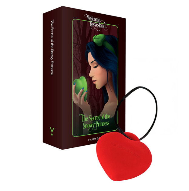 Минивибратор FairyGasm PleasureStone Red