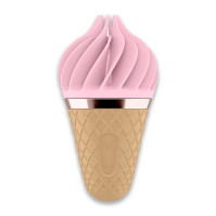 Вібратор спінатор Satisfyer Lay-On Sweet Treat Pink Brown
