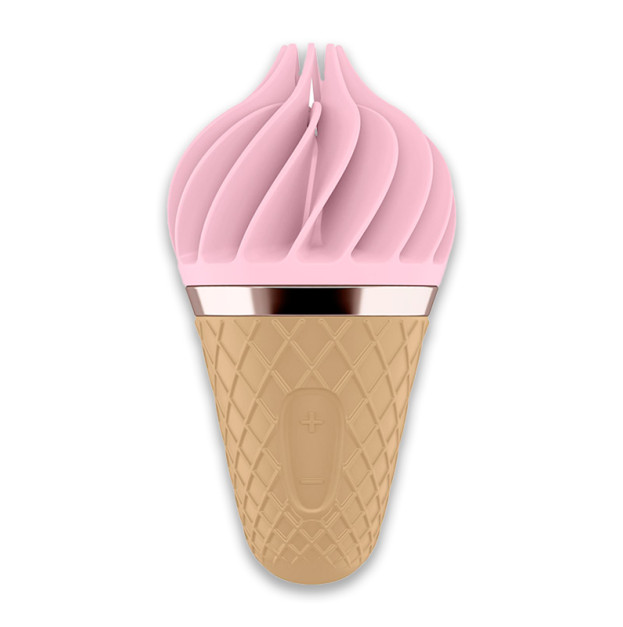 Вібратор спінатор Satisfyer Lay-On Sweet Treat Pink Brown
