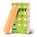 Вакуумний вібратор KisToy ISLA Orange