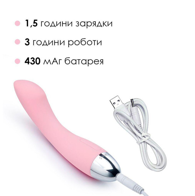 Вибратор Svakom Amy Pale Pink