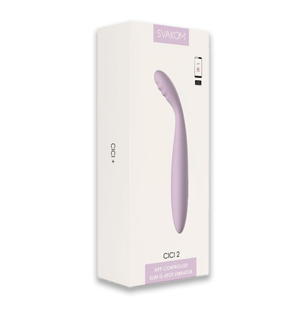 Тонкий вібратор Svakom Cici 2 Lilac