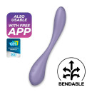 Універсальний вібратор для точки G Satisfyer G-Spot Flex 5 Plus Lilac