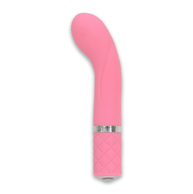 Вибратор PILLOW TALK Racy Pink с кристаллом Swarovski