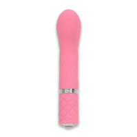 Вибратор PILLOW TALK Racy Pink с кристаллом Swarovski
