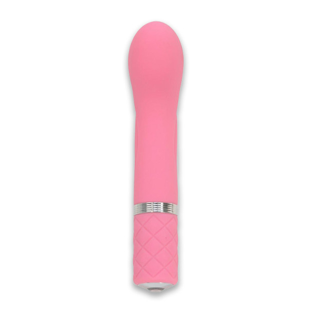 Вибратор PILLOW TALK Racy Pink с кристаллом Swarovski