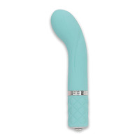 Вибратор PILLOW TALK Racy Teal с кристаллом Swarovski