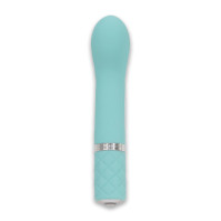 Вибратор PILLOW TALK Racy Teal с кристаллом Swarovski