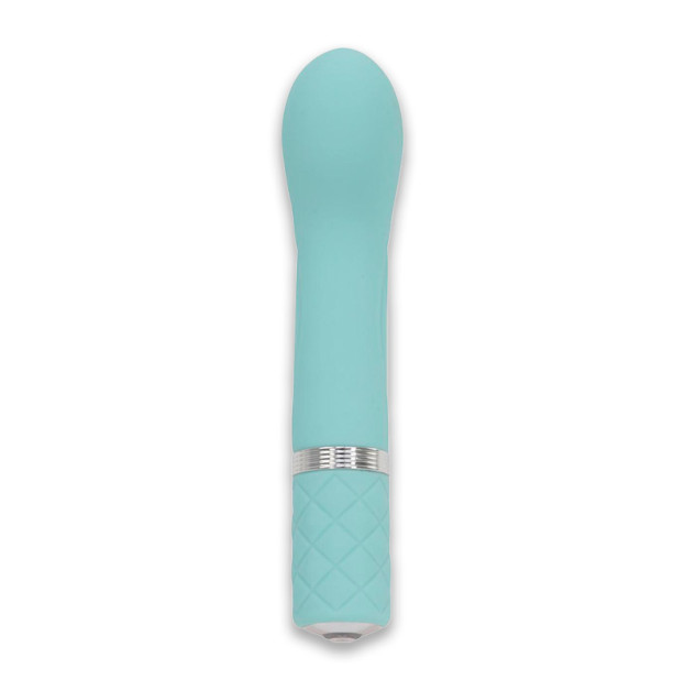 Вибратор PILLOW TALK Racy Teal с кристаллом Swarovski