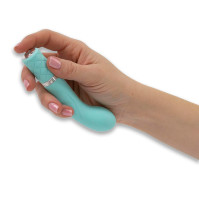 Вибратор PILLOW TALK Racy Teal с кристаллом Swarovski