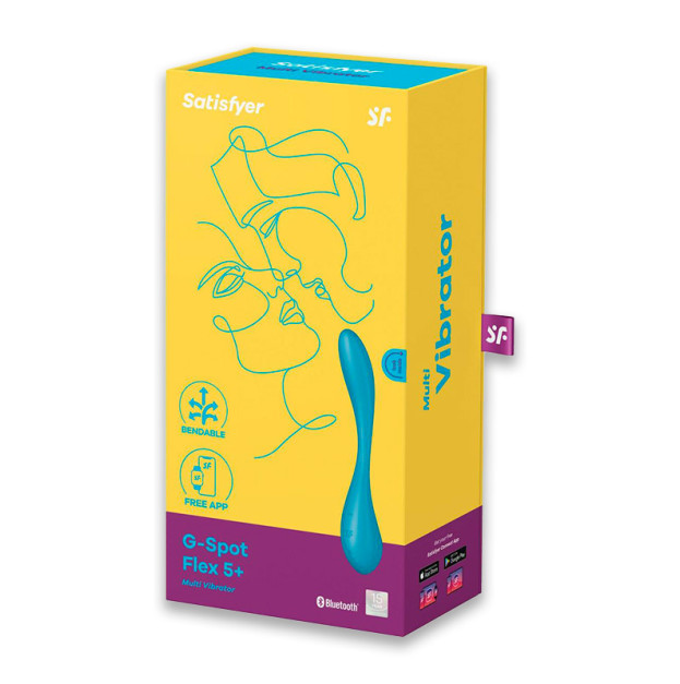 Універсальний вібратор для точки G Satisfyer G-Spot Flex 5 Plus Petrol