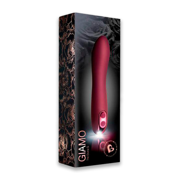 G-spot vibrator Rocks Off Giamo Burgundy