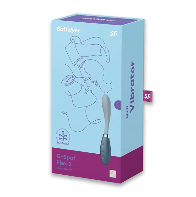 Вібратор Satisfyer G-Spot Flex 3 Grey