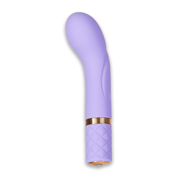 Вибратор PILLOW TALK Special Edition Racy Purple с кристаллом Swarovski
