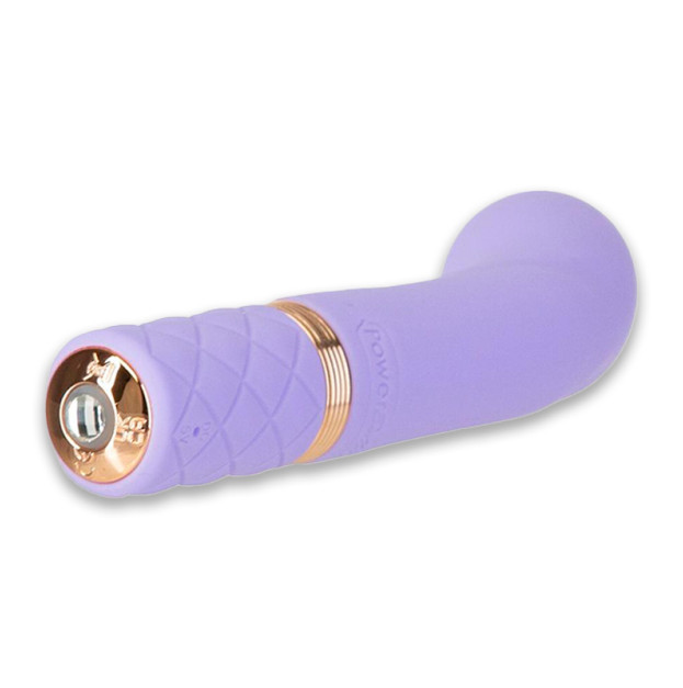 Вибратор PILLOW TALK Special Edition Racy Purple с кристаллом Swarovski