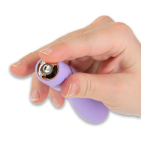 Вибратор PILLOW TALK Special Edition Racy Purple с кристаллом Swarovski