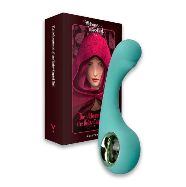 Вібратор FairyGasm BraveryAward green