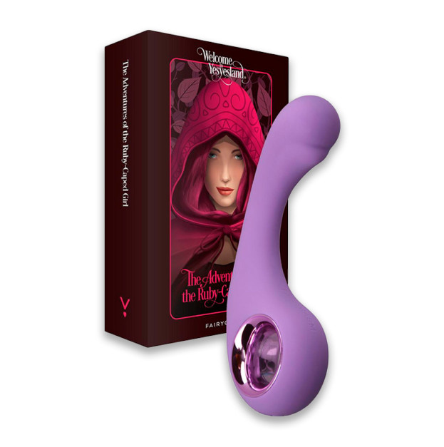 Вібратор FairyGasm BraveryAward violet
