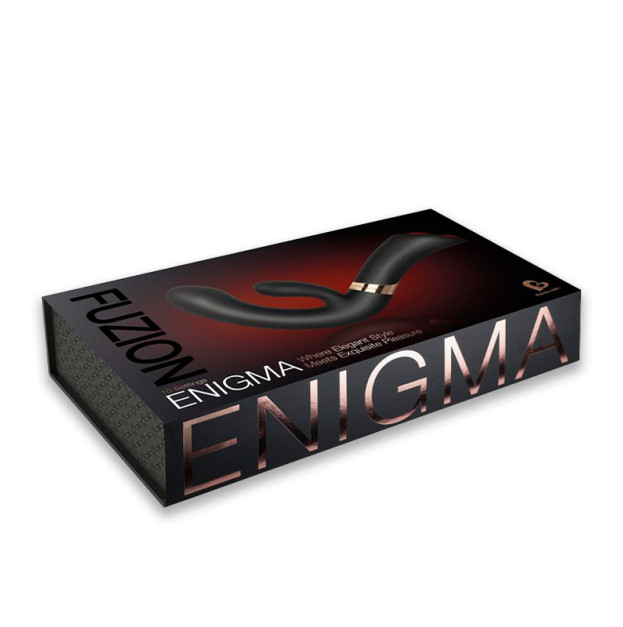 Двойной вибратор Rocks Off Fuzion Enigma Black