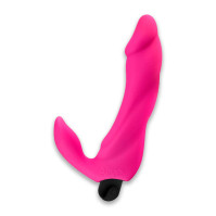 Вібратор вагінально-кліторальний Alive Bifun Pro Pink