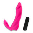 Вібратор вагінально-кліторальний Alive Bifun Pro Pink