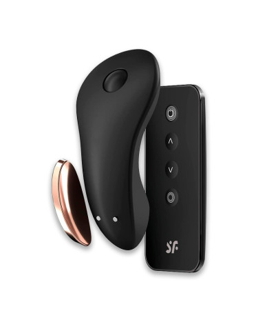 Смарт-вібратор в трусики Satisfyer Little Secret Black
