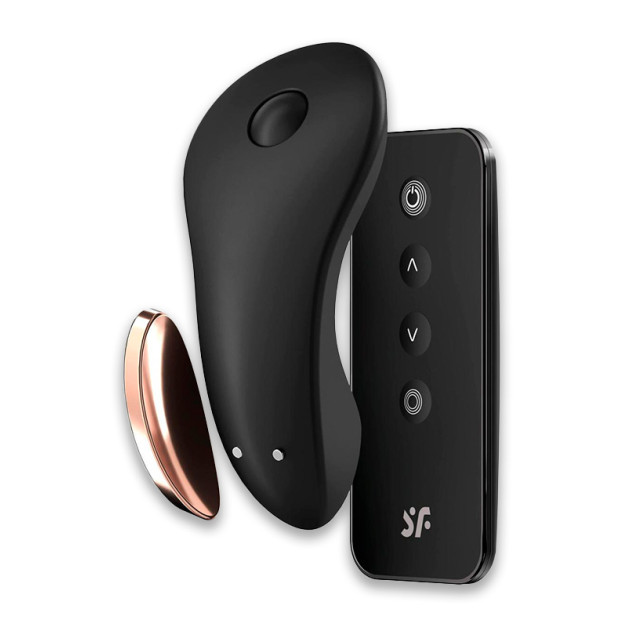 Смарт-вібратор в трусики Satisfyer Little Secret Black