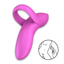 Вібратор на палець Satisfyer Bold Lover Dark Pink