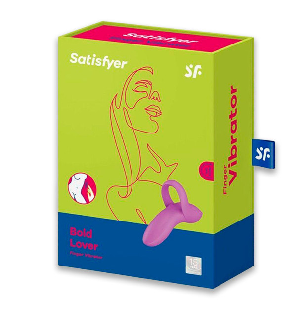 Вібратор на палець Satisfyer Bold Lover Dark Pink