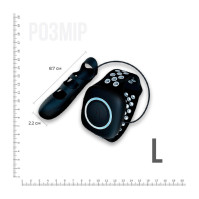Finger Vibrator Adrien Lastic Touche L Black Grey