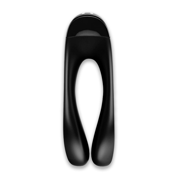 Вібратор на палець Satisfyer Candy Cane Black