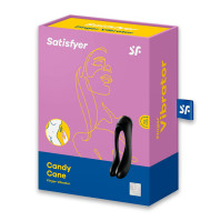 Вібратор на палець Satisfyer Candy Cane Black