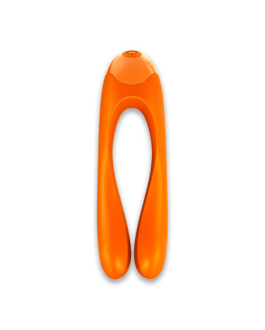 Вібратор на палець Satisfyer Candy Cane Orange