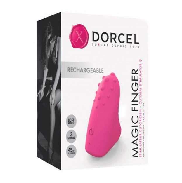 Вібратор на палець Dorcel MAGIC FINGER Rose