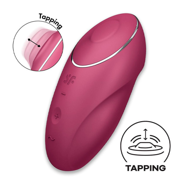 Вібратор Satisfyer Tap & Climax 1 Red