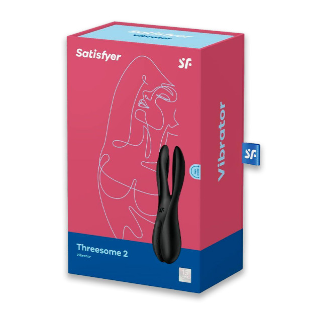 Вібратор Satisfyer Threesome 2 Black