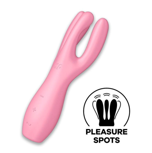 Вібратор Satisfyer Threesome 3 Pink