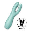Вібратор Satisfyer Threesome 3 Mint