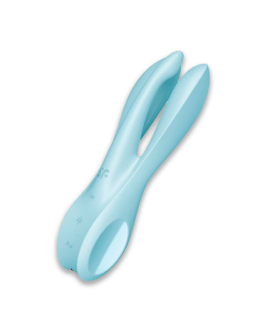 Вібратор Satisfyer Threesome 1 Light Blue