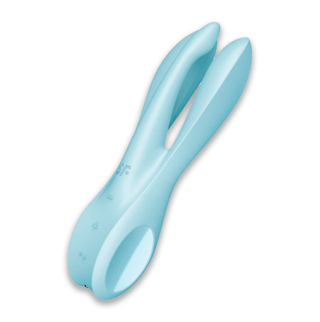 Вібратор Satisfyer Threesome 1 Light Blue
