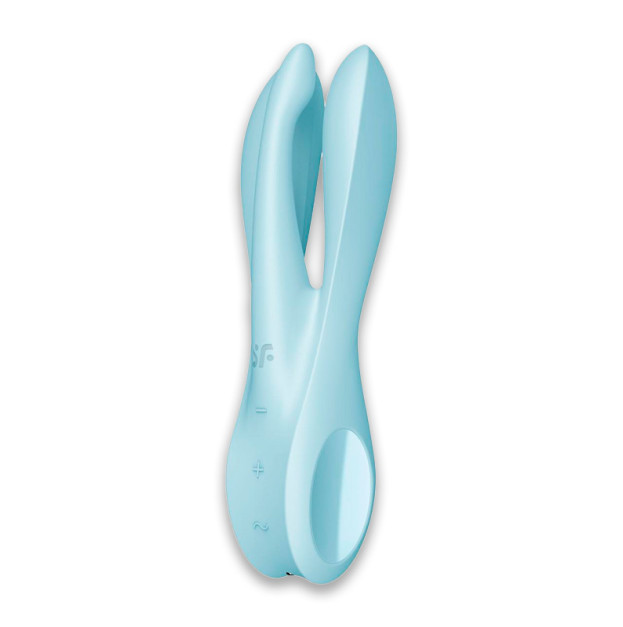 Вібратор Satisfyer Threesome 1 Light Blue