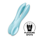 Вібратор Satisfyer Threesome 1 Light Blue
