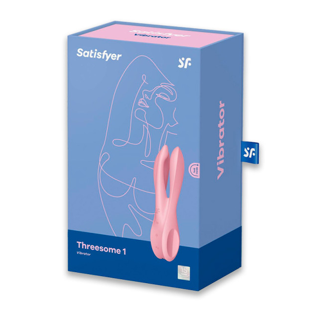 Вібратор Satisfyer Threesome 1 Pink